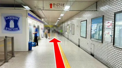 豊水すすきの駅経由の道順写真2